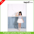 Geying brand girls princess dress beautiful lotus leaf dress